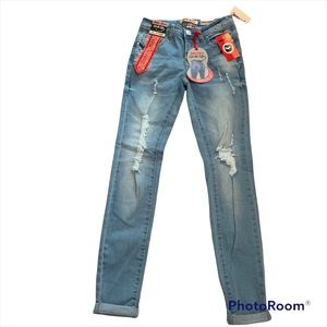 Hot Kiss ripped jeans size 1